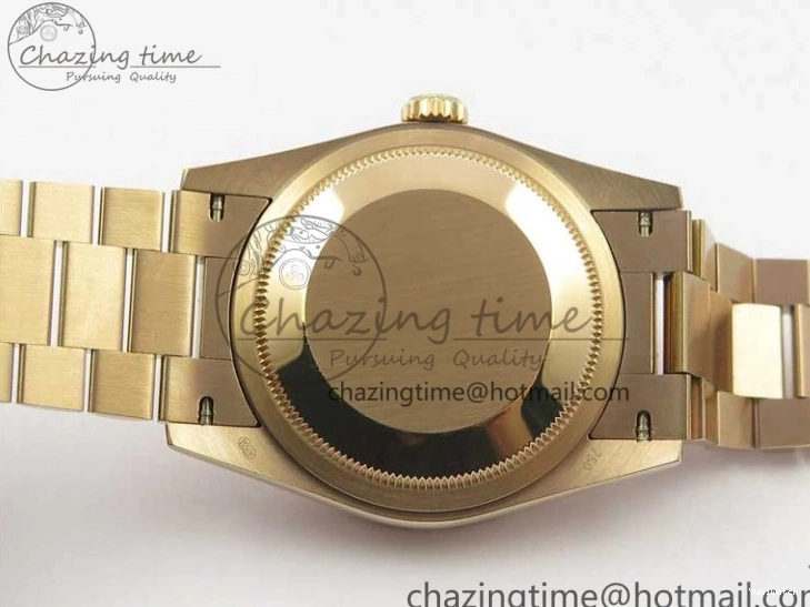 36 Day-Date Dial Edition Maker President RG 128239 Markers on Crystral RG Bp MOP Bracelet Best White 1220